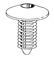 clip bottone di fissaggio OE 14568887